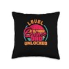 level quince dad unlocked Design Throw Pillow