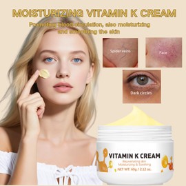 Varicose Veins Cream for Legs & Face - Vitamin Body Cream for Spider Veins & Dark Circles - Skin Repair Cream, Bruise Cream Intensive Moisturizer for Dry Skin, Puffiness, Wrinkles