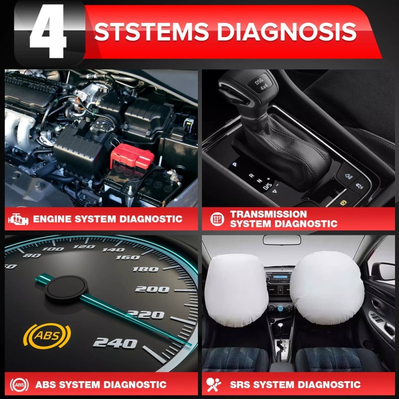 LAUNCH 2025 Elite LAUNCH CRP123 V2.0 OBD2 Car Diagnostic Tool