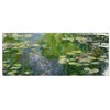 Carpe Diem Designs Ceramic Tile Mosaic Mural, Monet Waterlilies, Kitchen