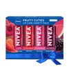 Nivea Fruit 4 piece variety pack, 0.17 Ounce