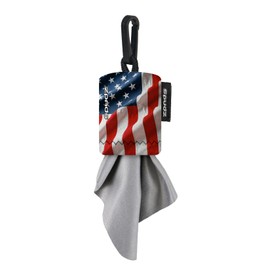 SPUDZ Ultra | Microfiber Cloth Screen Cleaner and Lens Cleaner | Closable Bottom | USA Flag | 6 x 6 Inches