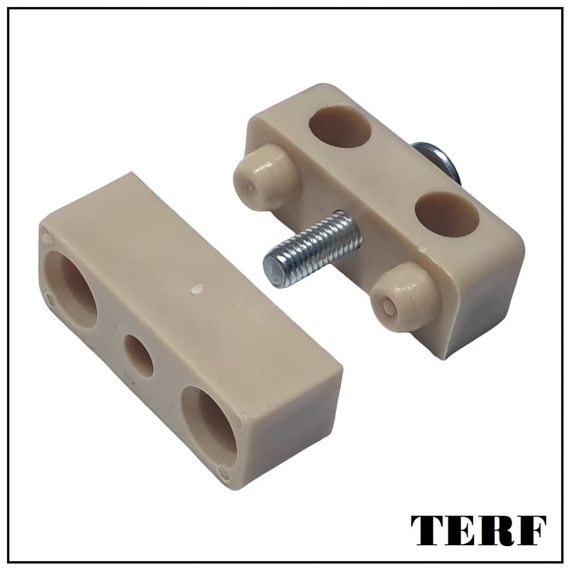 TERF® Heavy Duty Knockdown Fitting Beige Wood & Furniture Jointing