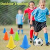 Jindizi Soccer Cones, 10 Pack Multipurpose Training Cones, Training Field