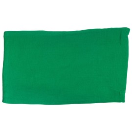 fashionchimp Basic Triangular Scarf in Plain Colours Made of 100% Cotton, Triangle Muslin Scarf, Lightweight Scarf for Men and Women, emerald