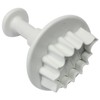PME HL543 Veined Holly Leaf Plunger Cutter, Large Size, White