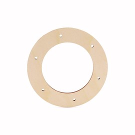 Small Wreath Frame 5-1/2-inch Diameter, Pack of 10 Wreath Forms, Circle Frame, Wooden Rings for Crafts & Floral Wreath, by Woodpeckers