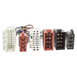 tomzz Audio 7317-000 T-Cable ISO Compatible with Acura Honda Suzuki Opel Agila Nissan Pixo Fiat Sedici for Feeding Hands-Free ISO Amplifier for Parrot Dabendorf i-sotec Match