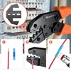 Wire Terminals Crimping Tool Kit,Preciva Interchangeable Crimp Heads Ratcheting Crimping