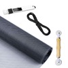 Screen Repair Kit for Windows or Doors Adjustable Fiberglass Screens