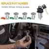 DUZFOREI Door Lock Cylinders & Ignition Switch with Keys Replacement