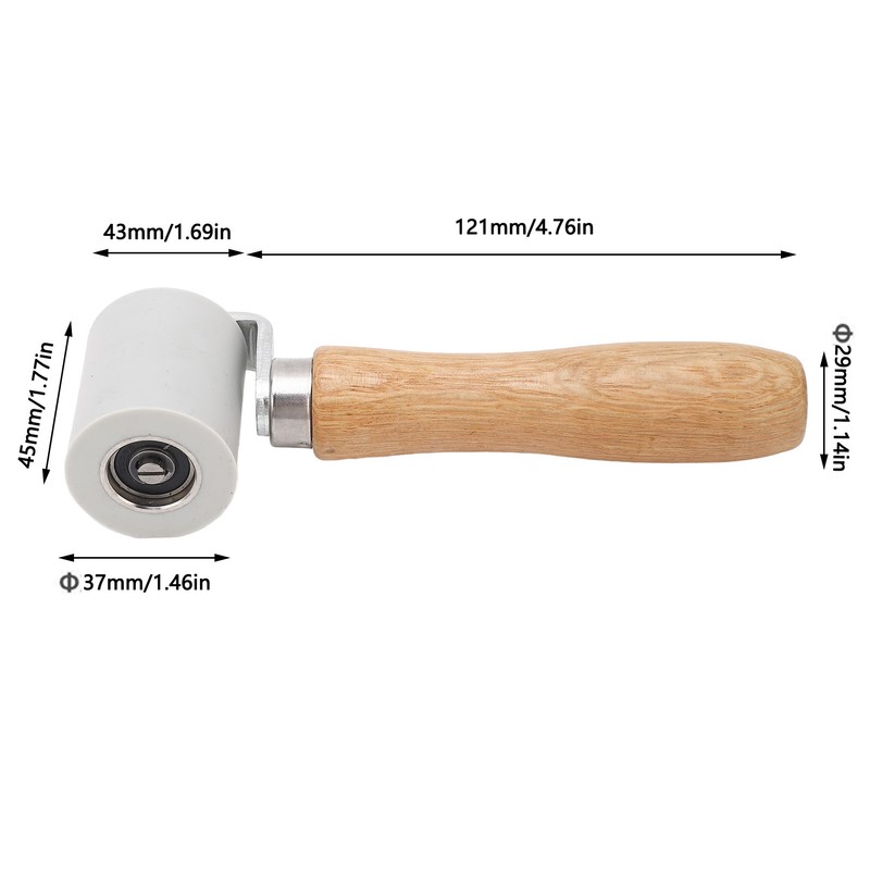 Seam Roller 37mm Diameter 45mm Width High Temperature Resistant Silicone