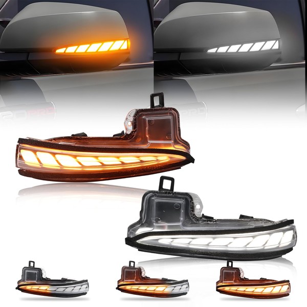 GSOWO LED Side Mirrors Sequential Switchback Turn Signal Lights Indicator
