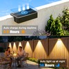 Bridika Solar Deck Lights with Remote, 16 Pack Fence Lights