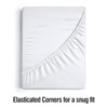 MistyMorning Fitted Sheet, Soft & Premium quality Bedding & Linen,