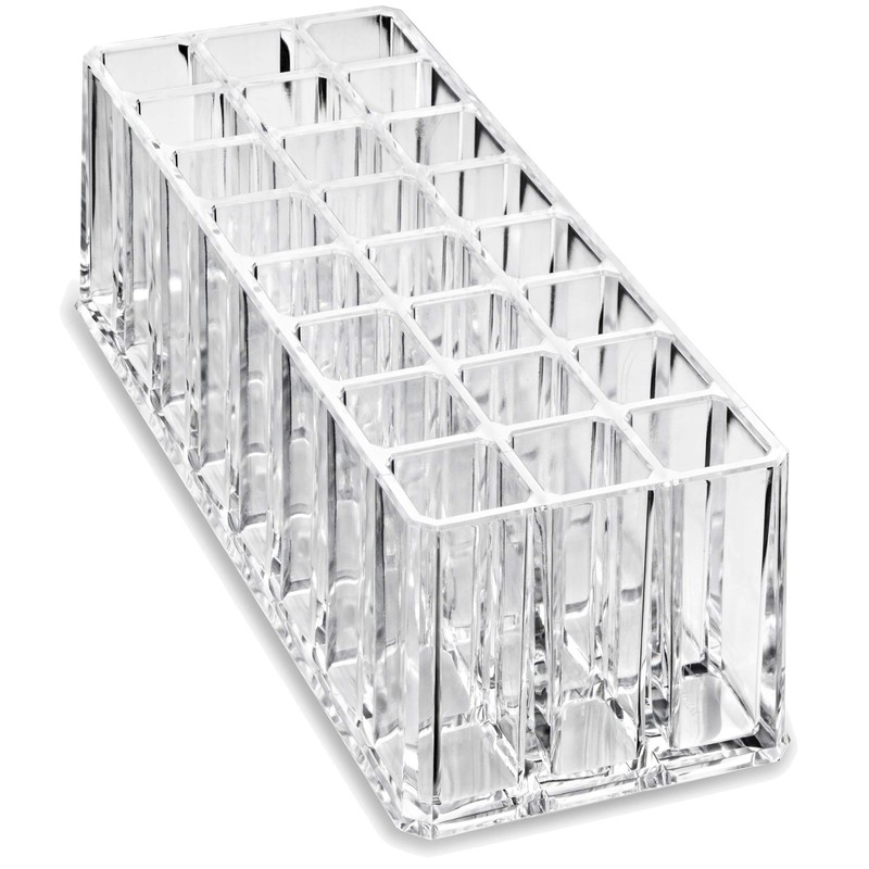 byAlegory Acrylic Lip Gloss Organizer & Beauty Makeup Holder |
