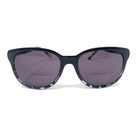 Incredible Bargains The Paris Bifocal Reading Sunglasses Round Butterfly Sun Readers for Women + 2.00 Black Tortoise with Smoke