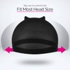 FANDAMEI Wig Cap, Nylon Wig Caps, 4 Pieces Stocking Wig