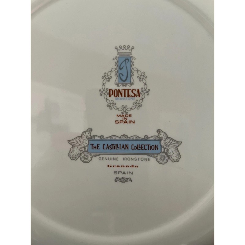 Pontesa Granada set of 2 Dinner Plates - New