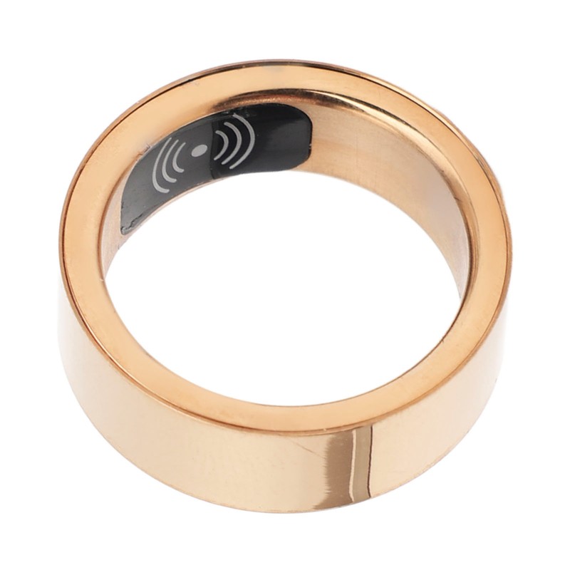 Bluetooth 5.0 Smart Health Ring IP68 Waterproof Stainless Steel Multifunctional