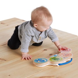 Baby Einstein Montessori Magic Touch Drum Set Musical Toy for Babies with Volume Control