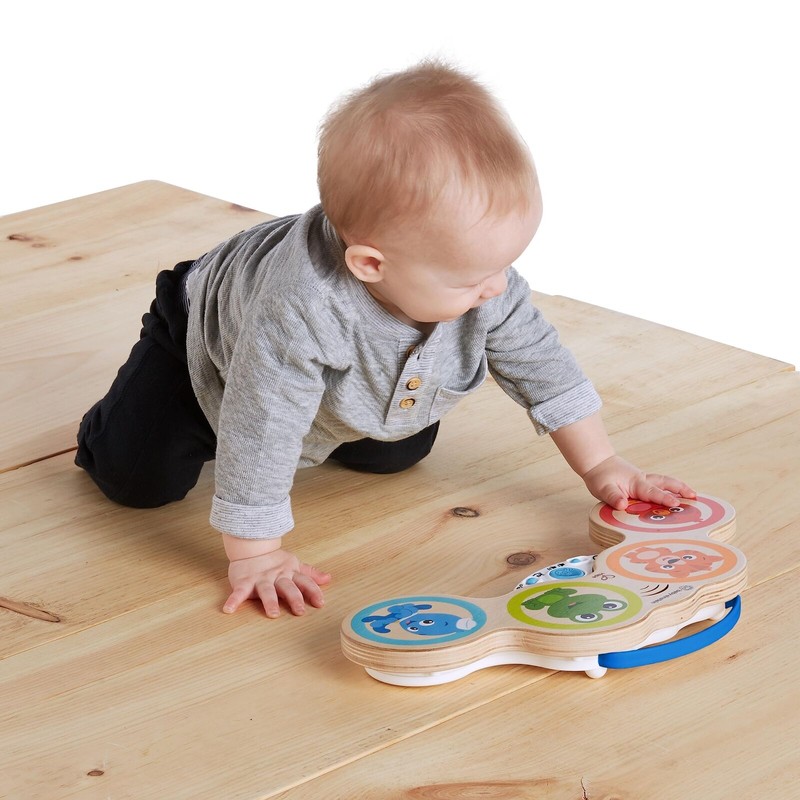 Baby Einstein Montessori Magic Touch Drum Set Musical Toy for