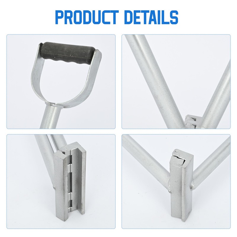 tonchean Hand Seamers Sheet Metal Tools 2-in-1 Heavy Duty Metal