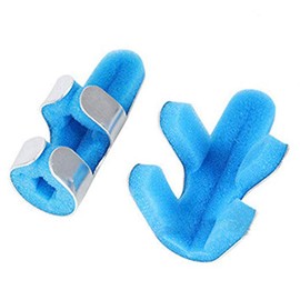 SOLACE CARE Mallet Finger Splint (Pair) - Prefect for Trigger Finger, Mallet Finger, Finger Fracture, Knuckle Sprain & Post-Operative Healing - Finger Immobilising Splint - Unisex (Medium)