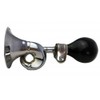 Classic Cycle Posthorn Ball Horn Chrome Plated with Rubber Horn