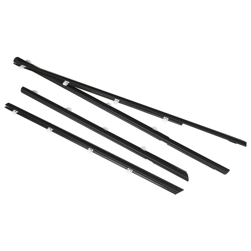 SEBLAFF 4PCS Weatherstrip Window Moulding Trim Seal Belt Replacement for