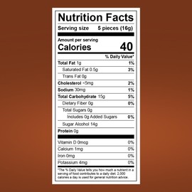 Werther's Original Hard Sugar Free Coffee Caramel Candy, Individually Wrapped Healthy Sweet Coffee Caramel Bites for Guilt-Free Pleasure, Melts in Your Mouth in a Satisfying Creamy Way, 1lb (Correct Sugarfree Ingredients in Listing)