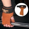 Cowhide Gymnastics Hand Grips for Pull Up Weight Lifting Fitness