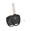 A ABSOPRO 3 Buttons Blank Key Fob Remote Control Shell