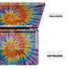 Design Skinz Bright Tie Dyed V1 Full-Body Wrap Scratch Resistant