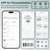 CLABEL Thermal Label Maker Machine: 221B Bluetooth Label Maker Mini