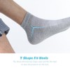 REVEW 5 Pairs Men Toe Socks Five Finger Socks Cotton