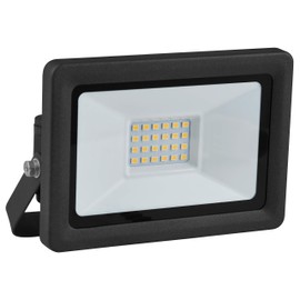 as - Schwabe Chip LED Work Light - 20 W Construction Spotlight with Lockable Mounting Bracket - LED Spot Suitable as Work Light - LED Light for Outdoor Lighting - Black I 46324