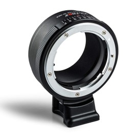 VILTROX NF-NEX Adapter Manual Focus Lens Adapter with Aperture Disc for Nikon G/F/AI/S/D Lens to Sony NEX E Mount Camera Sony A7 A7R A7RII A7RIII A6500 A6300 NEX-7