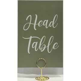 Table Numbers Cards 1-30 Wedding Table Numbers with Holder Table Number Stands Bulk Wedding Table Signs Sage Green with Head Table Card for Bridal Shower Wedding Anniversary Birthday (Sage Green)