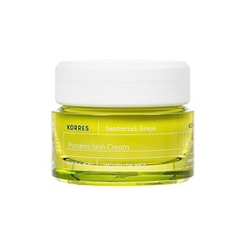 KORRES Santorini Grape Pore Refining Cream - Smooths, Hydrates and Minimises Pores, with Santorini Grape Extract, Vegan, 40 ml