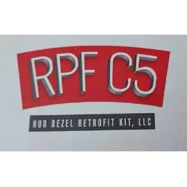 RPFC5 LLC THE ORIGINAL 1997-2004 C5 CORVETTE HUD DASH BEZEL RETROFIT KIT---MADE IN THE USA