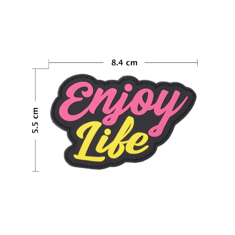 Elitex Training Rubber Patch with Velcro - Enjoy Life -