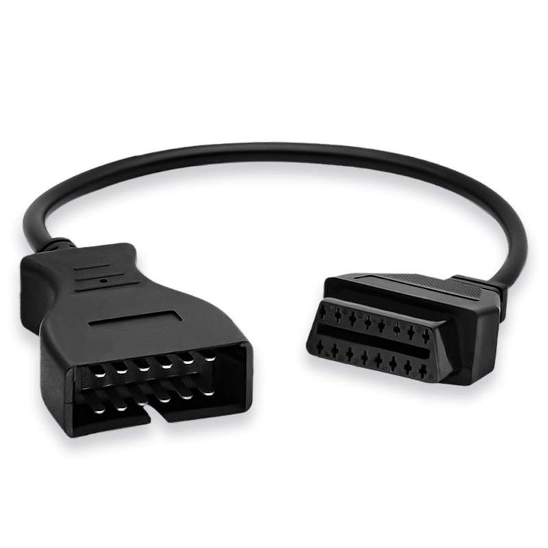 AMHTDOL OBD1 to OBD2 Adapter Fit for GM 12Pin Obd1