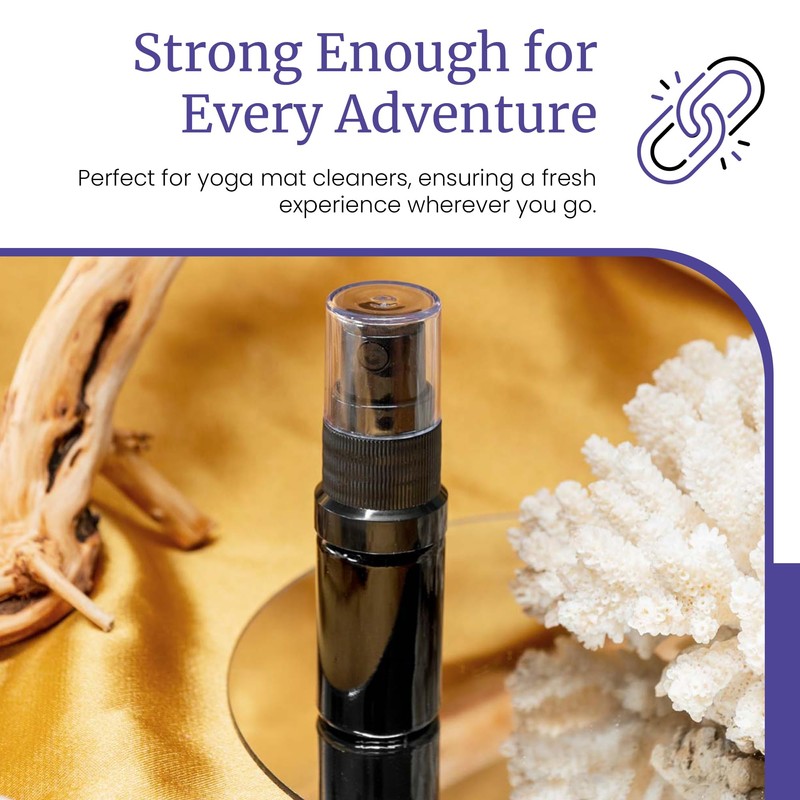 nfinity Jars 5 Ml (.17 fl oz) Black Ultraviolet Glass