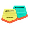 TECKWRAP Felt Squeegee for Vinyl Wrap,Dual-Corner Design, Twin Ribs for
