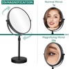 Nicesail 19 Inch Tall Makeup Mirror with 10X Magnification, 8