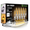 Eastiya Dusk to Dawn Outdoor LED Light Bulb, 5W Equivalent