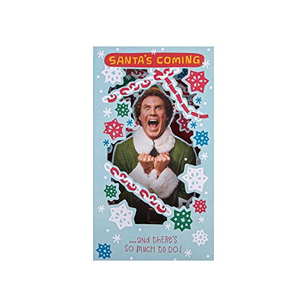 Christmas Card from Hallmark - 3D Warner Bros Elf Design, (25564040)