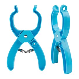 Safety Eye Tool Auxiliary Tool for Attaching Safety Eyes, Eye Snapper Crochet Tools for Amigurumi Crochet & Stuffed 5-30mm Animal Eye Making Supplies Tool, Safety Eye Pliers for Crocheting, Blue