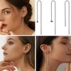 ORAZIO 6 Pairs Stainless Steel Chain Tassel Earrings for Women